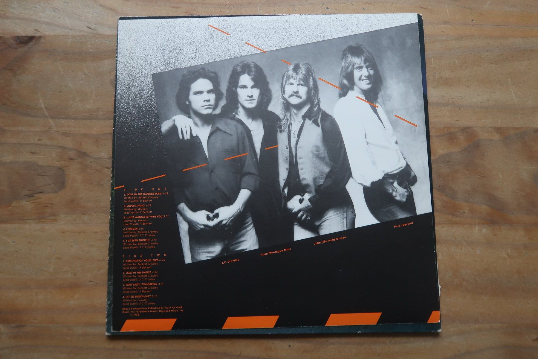 Dischi in vinile: PLAYER - DANGER ZONE - AOR MELODIC ROCK - VINYL LP – Usato da Basel venduto da Patiscat 4