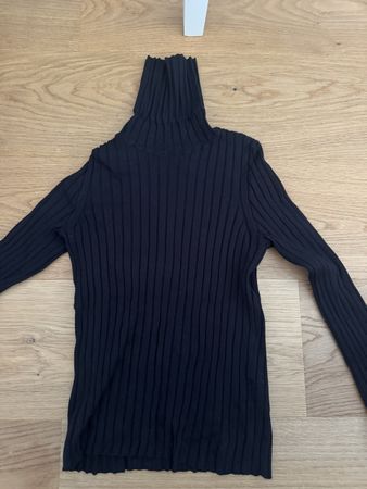 H&M Rollkragenpullover schwarz, Gr.S
