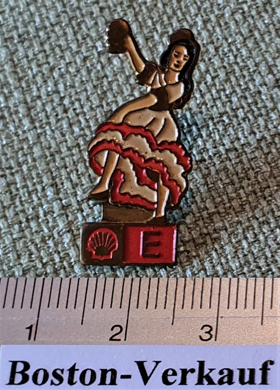 Placchette & Badge: D283 - Pin SHELL E Spanien – Usato da Reinach BL venduto da Boston-Verkauf 1