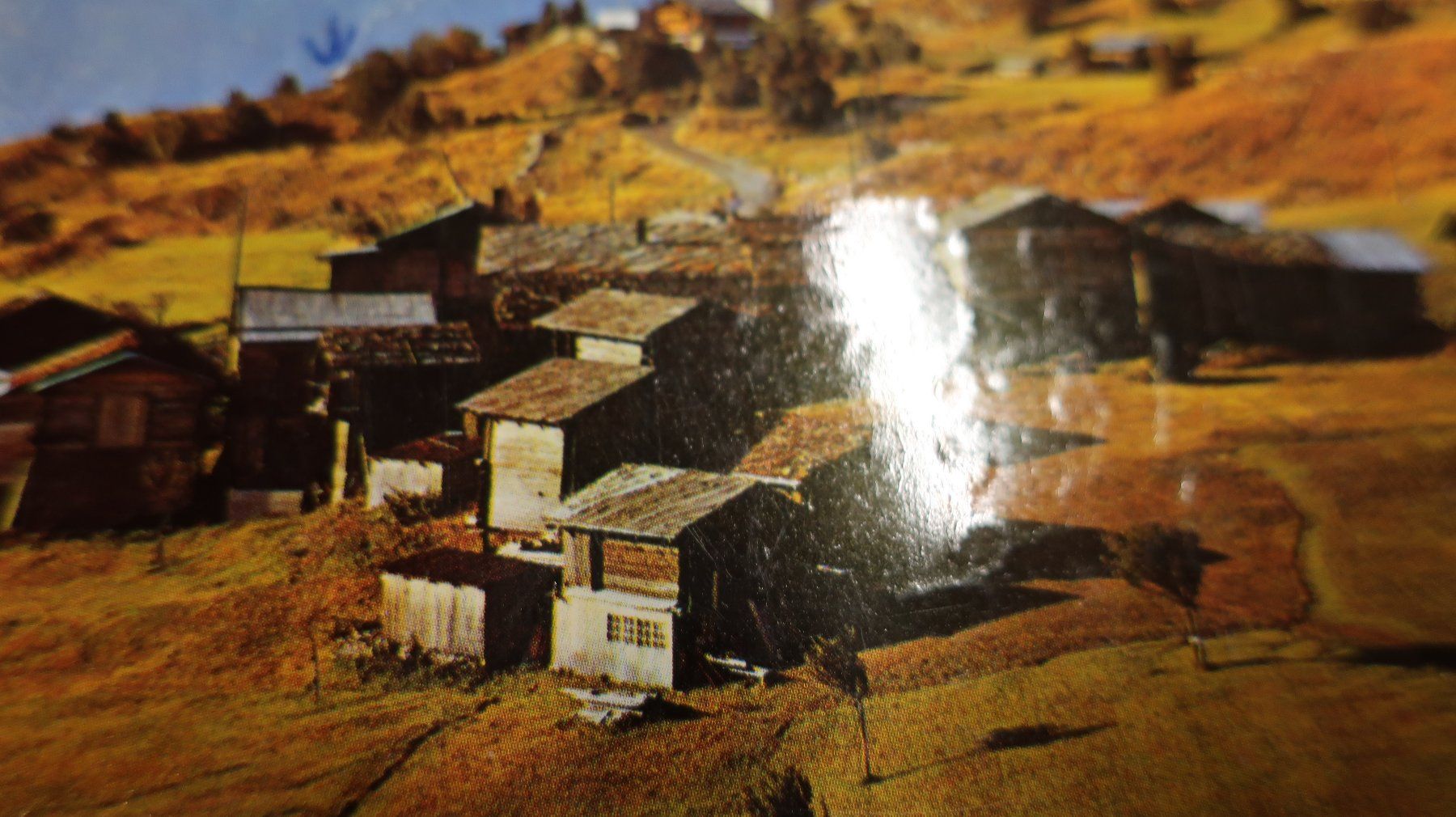 Cartes postales: Zeneggen Wallis Mischabelgruppe 1975 – Défectueux à Cormoret par Pascalll2001 6