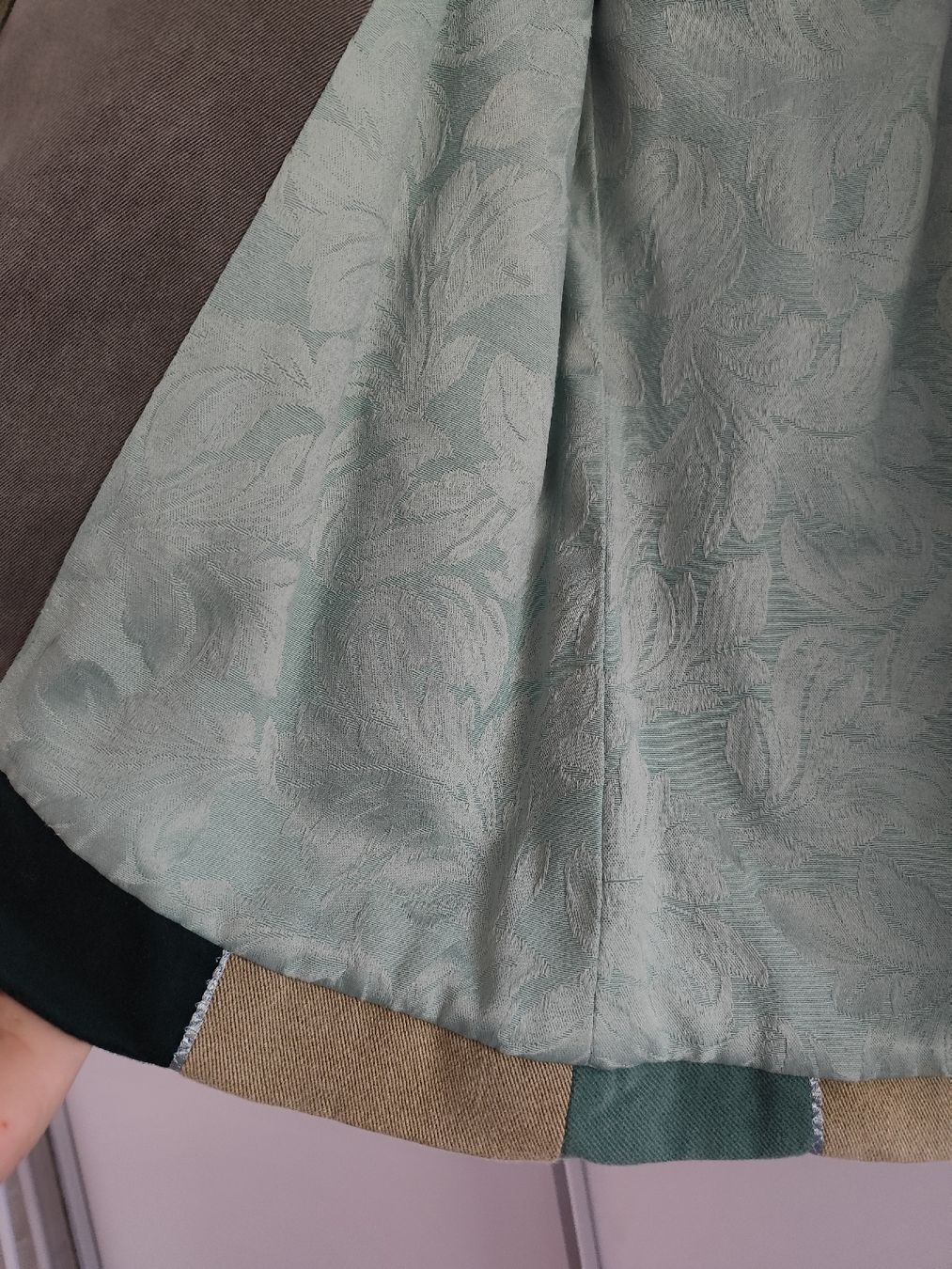 Giacche: Jacke Patchwork Design mehrfarbig mit Reissverschluss – Usato da Zürich venduto da Sonnenkind1103 2