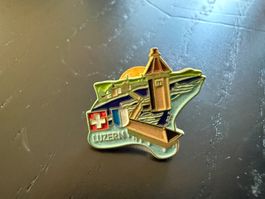 Seltene Luzern Emaille Anstecknadel Nr. 144/500, Vintage!