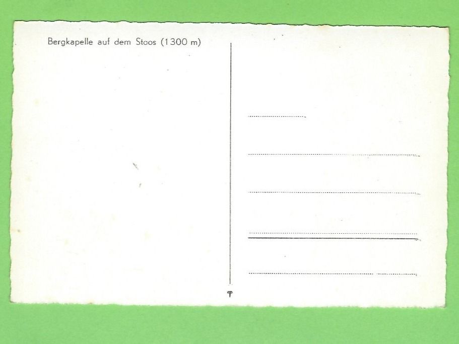 Cartoline postali: Bergkapelle auf dem Stoos – Nuovo (secondo la descrizione) da Zürich venduto da t24_de 1