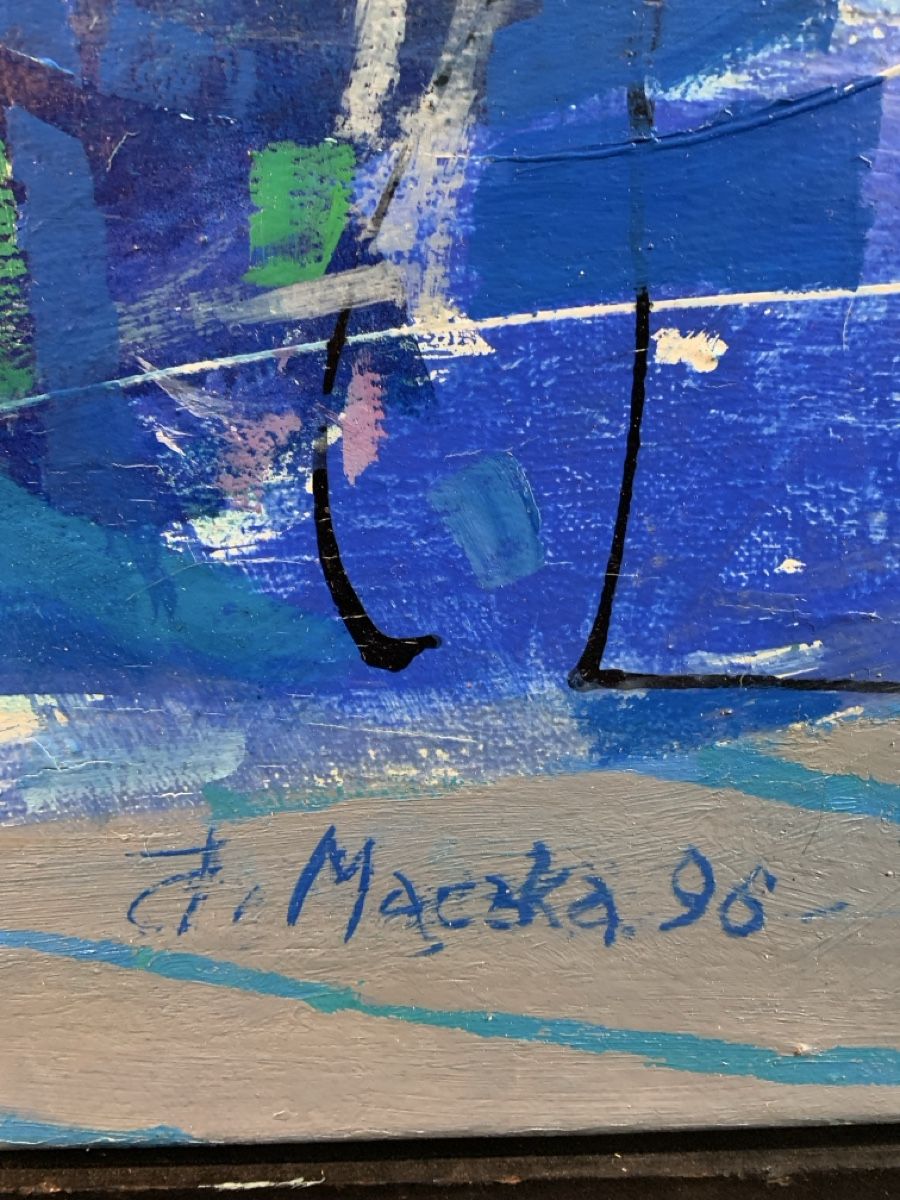 Gemälde: Jadwiga Maczka 1996 – Gebraucht aus Wolfhalden von SecondAntique 1