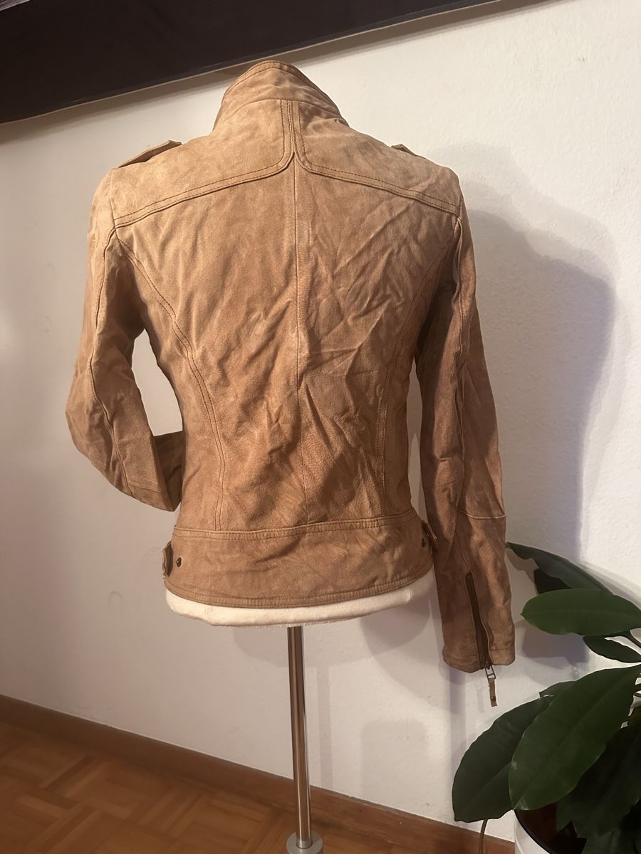 Jacken: Wildlederjacke "Vintage" Gr. 38, beige – Gebraucht aus Winterthur von whatdreamz 2