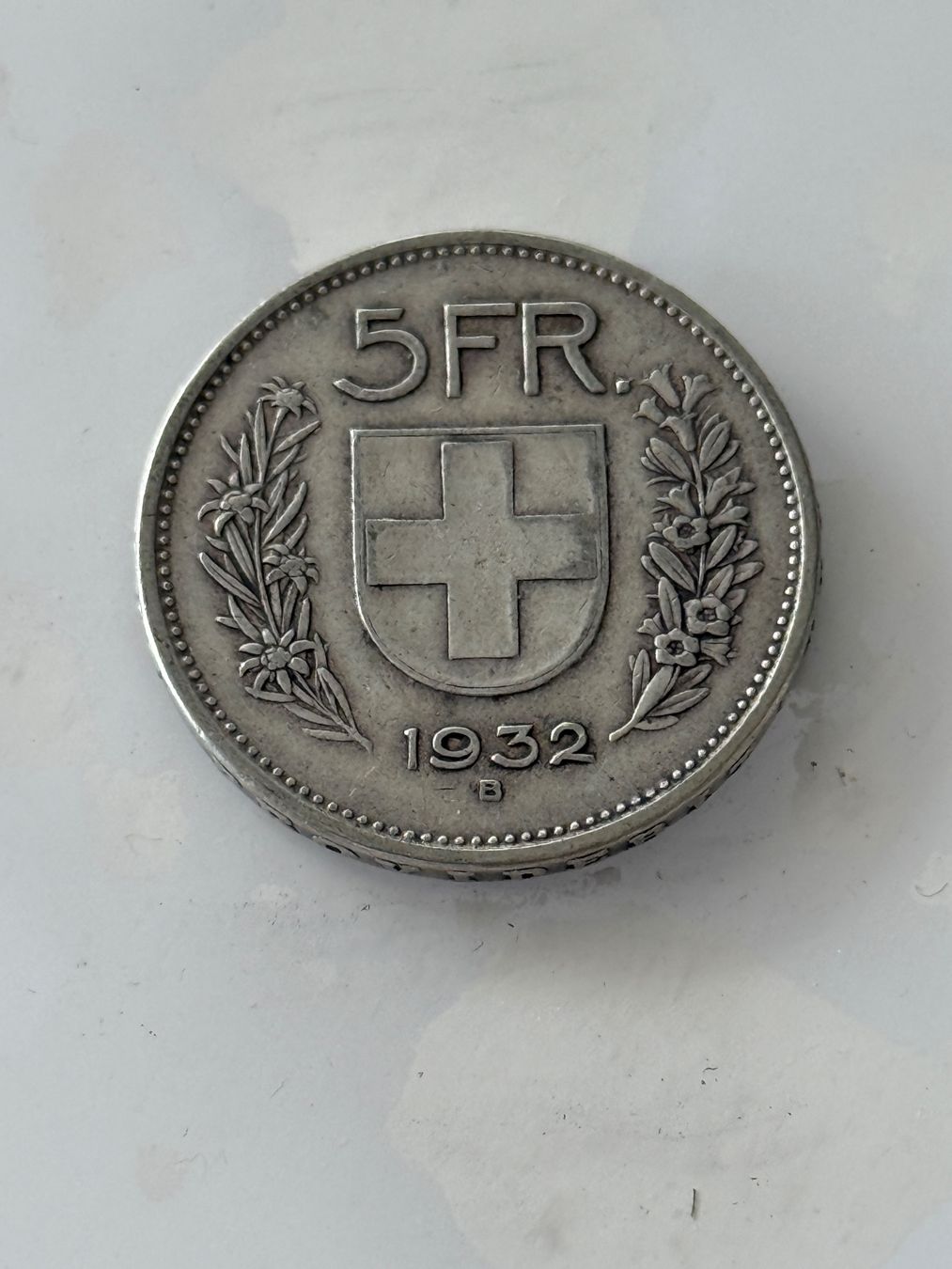 Tutti le monete: 5 Franken 1932  Silber – Usato da Wallisellen venduto da SWISS_SILVER1 1