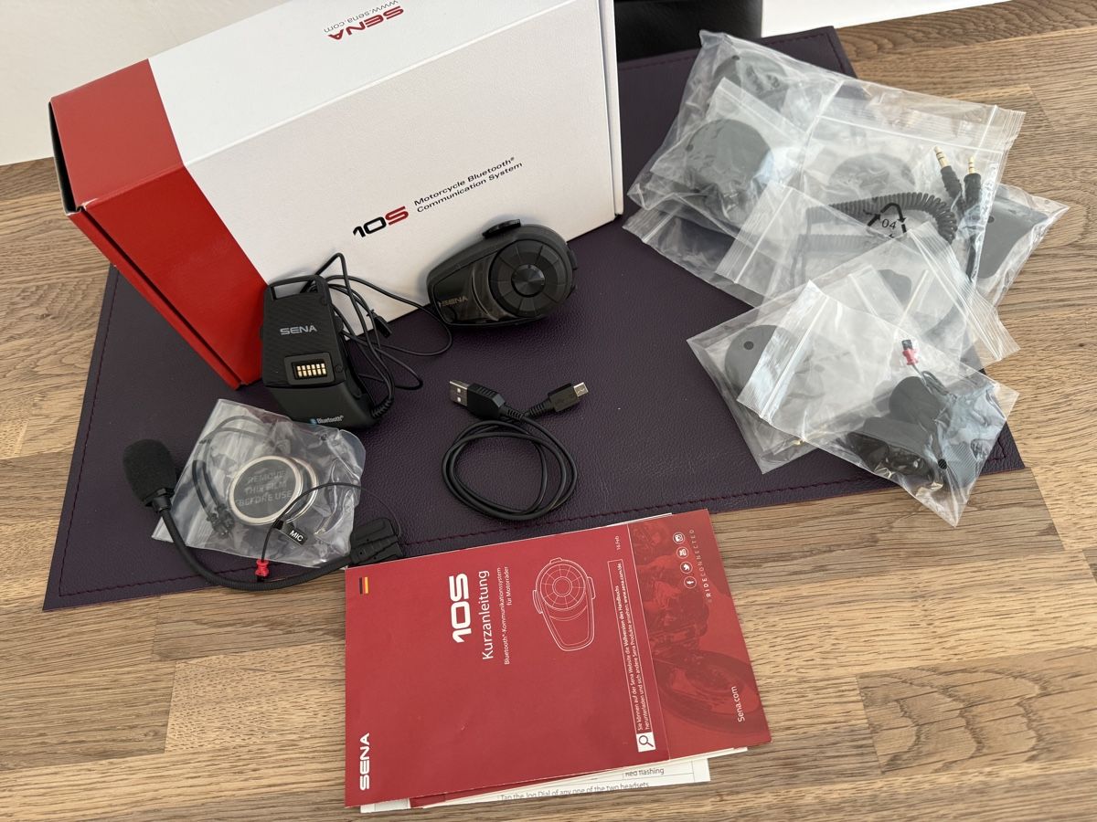 Sena Kopfhörer: SENA 10S Motorcycle Bluetooth Communication System – Gebraucht aus Obergösgen von hot-berry 1