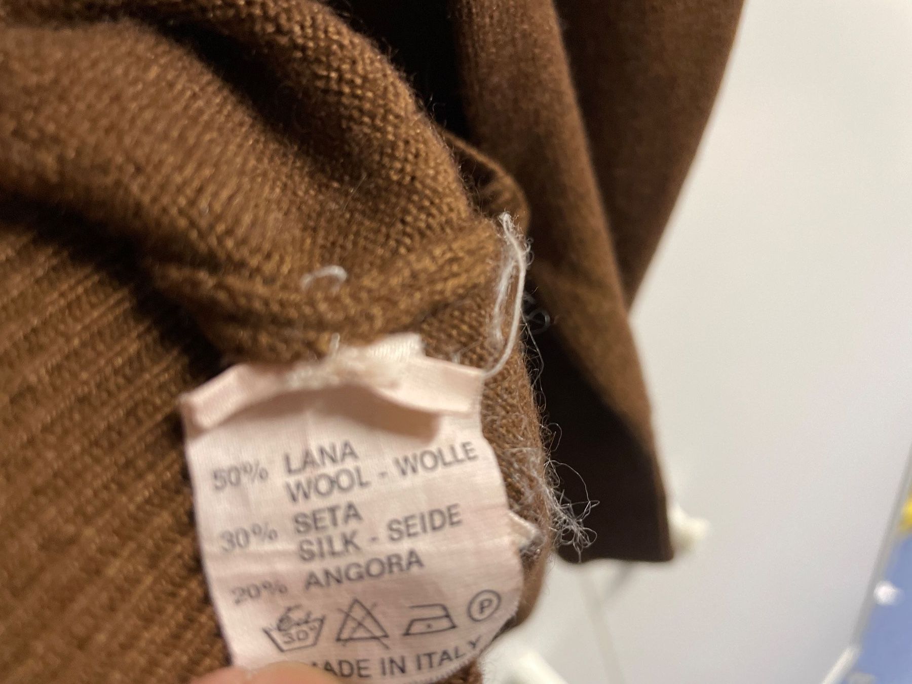 Pullover & Sweatshirts: RIVAMONTI Pullover mit Wolle / Seide / Angora Gr. M – Gebraucht aus Frasnacht von GracyStore 2