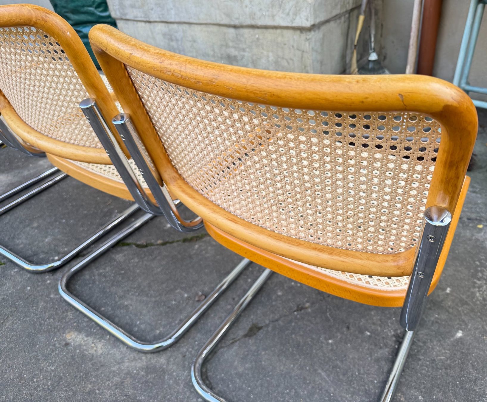 Thonet Sedie: Thonet S32 Stühle // Marcel Breuer – Usato da Schinznach-Dorf venduto da mix 2