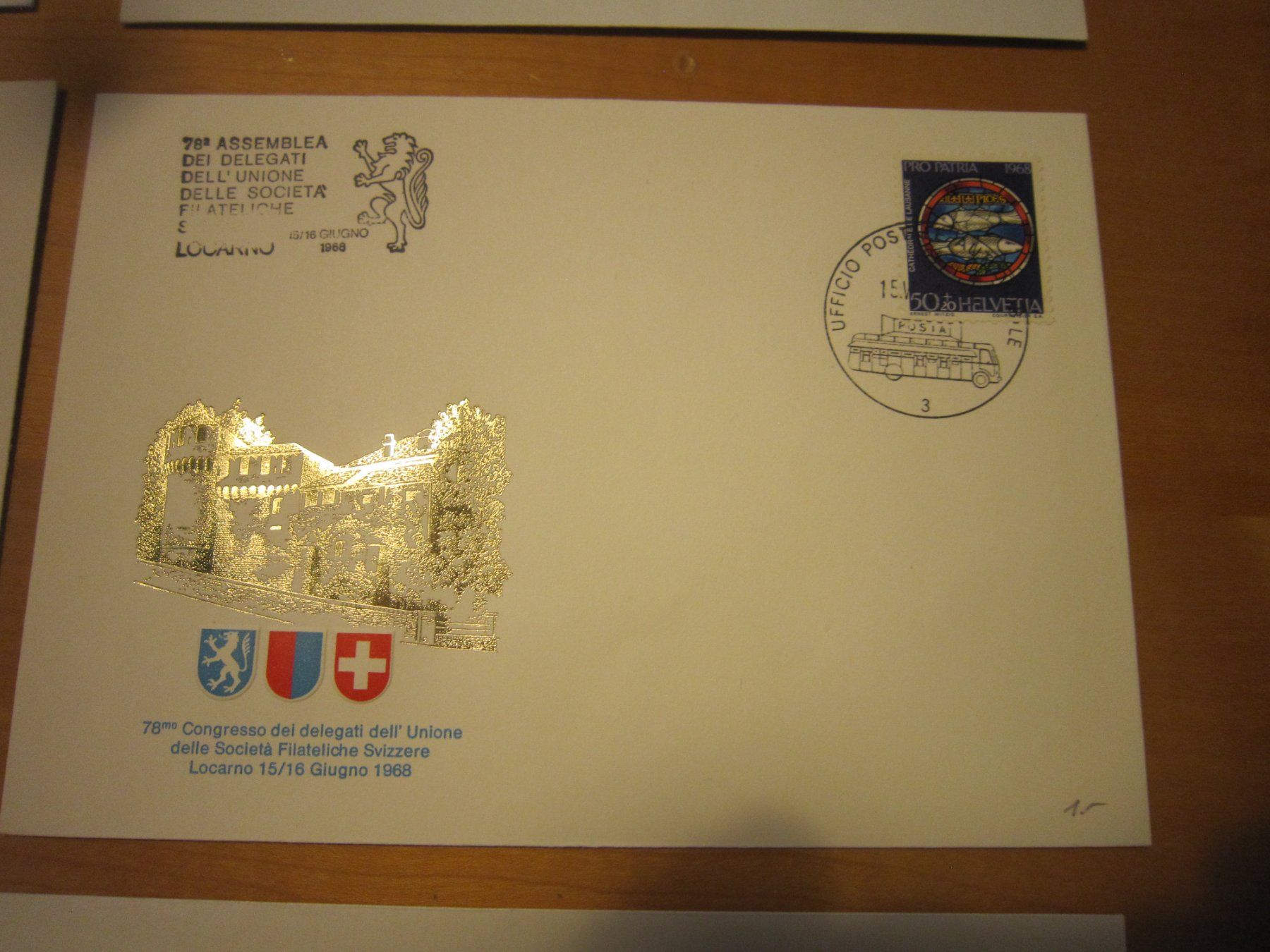 Tutti i francobolli: PP 1968 FDC und weitere Briefe – Usato da Gordola venduto da Polentaefung 4