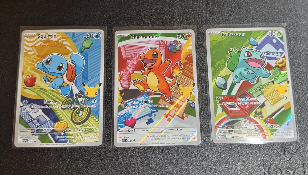 Pokemon First Partner: Charmander, Squirtle, Bulbasaur Set! (Gebraucht ...