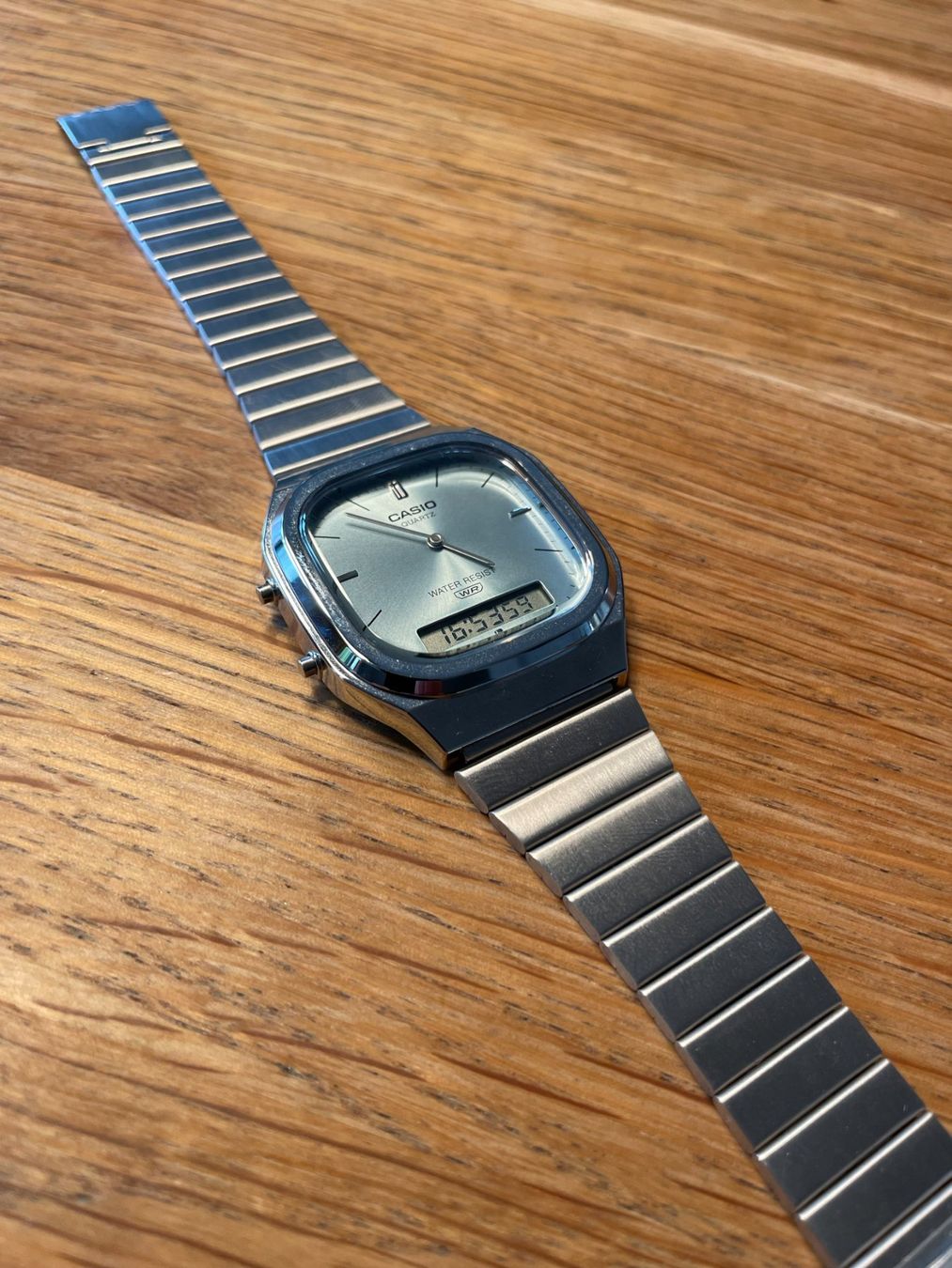 Casio Uhren: Casio Square AQ-240E, neuwertig – Gebraucht aus Luzern von alpenkai 5