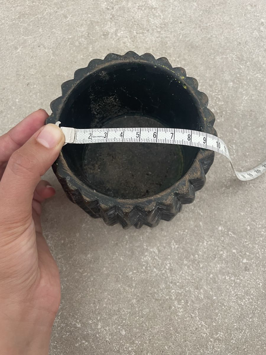Vasen & Gefässe: Vaso decorativo in ceramica nera – Gebraucht aus murten von Ester09 1