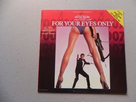 LP Film Soundtrack Agent 007 James Bond 1981 Sheena Easton