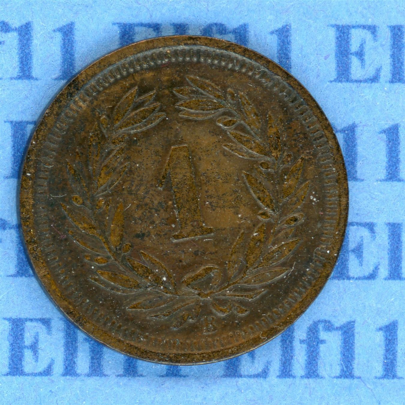 Tutti le monete: CHF___0.01 1882 -vz 1 Rappen – Usato da Widnau venduto da Elf11 1
