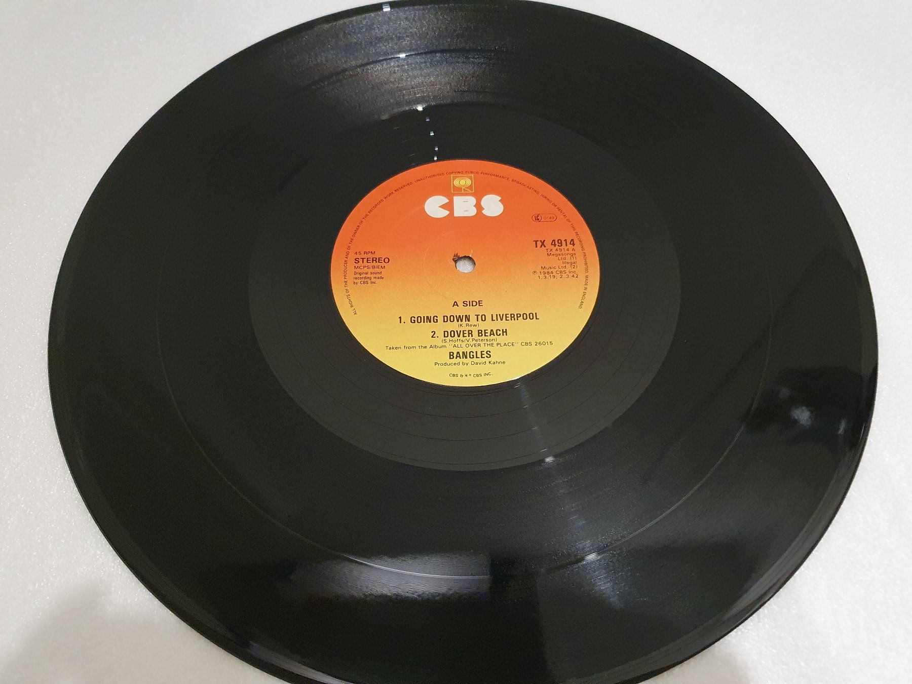 Dischi in vinile: Bangles – Going Down To Liverpool – Usato da Uster venduto da Vinyl-Leidenschaft 2
