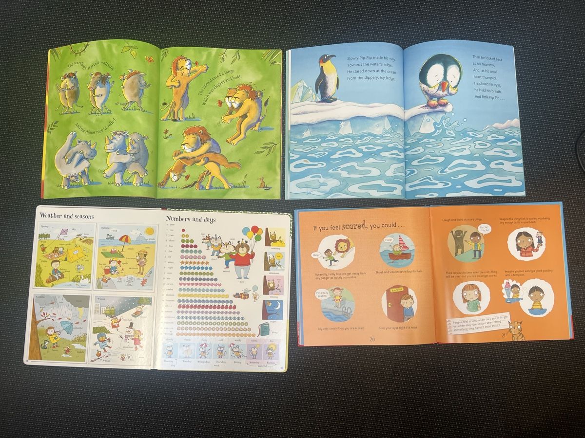 Libri: 4 Kinderbücher Englisch – Nuovo (secondo la descrizione) da Wolfwil venduto da Vessie 2