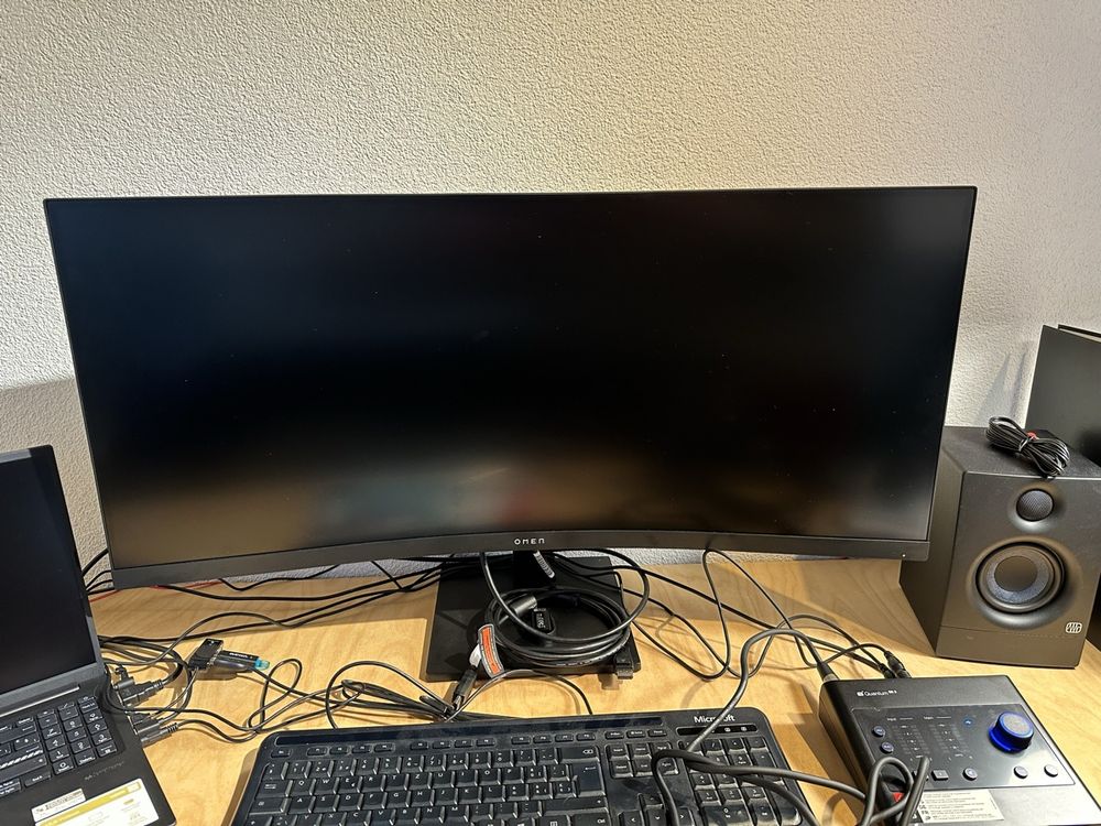 Curved Gaming Monitor 34 Zoll Neu! (Neu (gemäss Beschreibung)) in ...