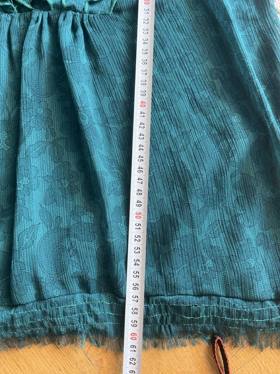Blusen: Bluse mit Rüschen, grün, 38 – Gebraucht aus Solothurn von Bobesch08 7