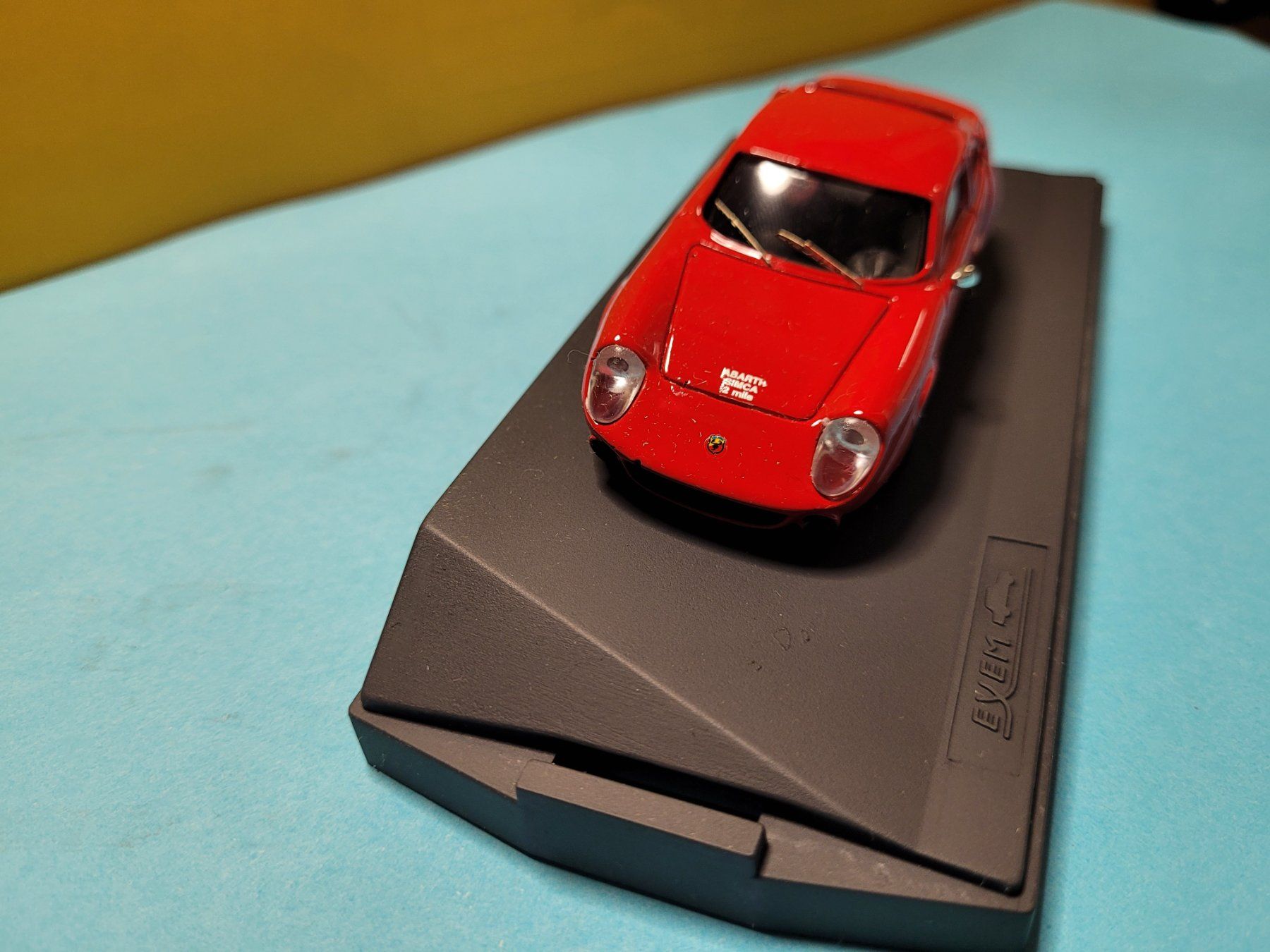 Simca Modellautos: Simca Abarth 2000 1:43 Exem – Neu (gemäss Beschreibung) aus Domdidier von Bimbo57 3