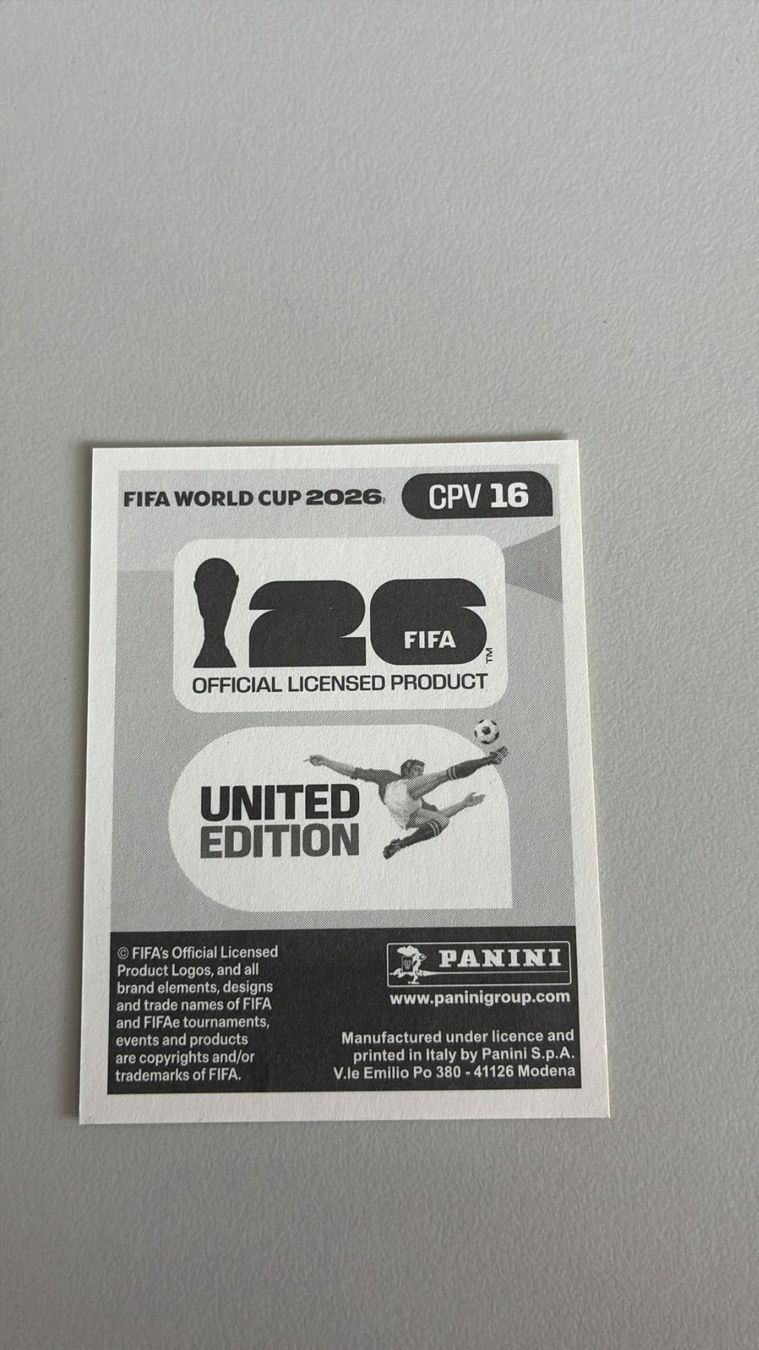 Panini Carte collezionabili: Carte panini 2026 - CPV 16 – Nuovo (secondo la descrizione) da La Neuveville venduto da Ibo2300 1