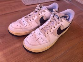 Nike Air Force 1 Sneaker weiss blau gebraucht Grösse 41