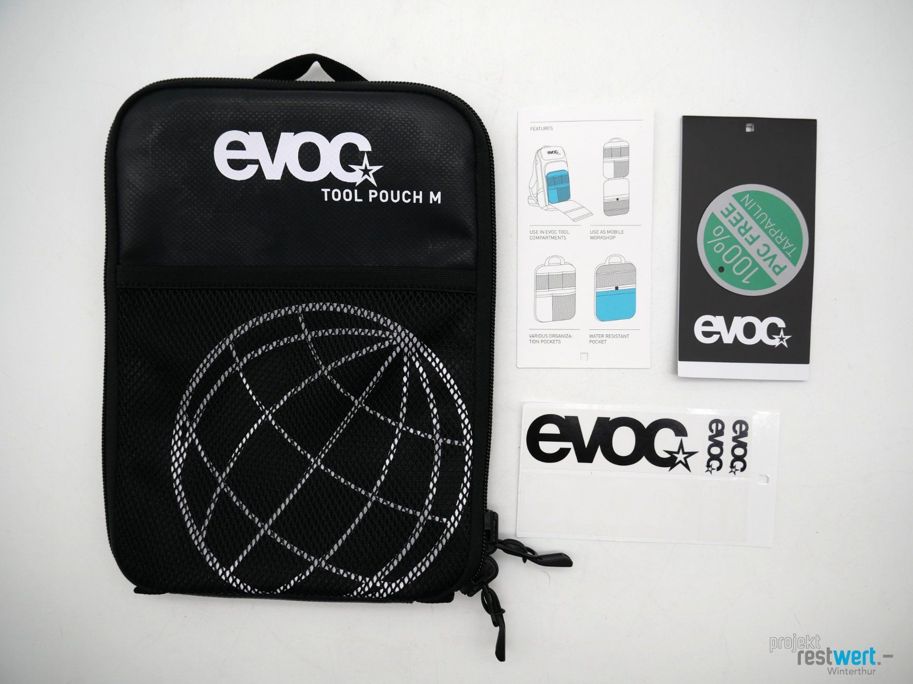 Tutti gli attrezzi: EVOC Tool Pouch M Werkzeugtasche Schwarz – Usato da Winterthur venduto da Restwert_Winterthur