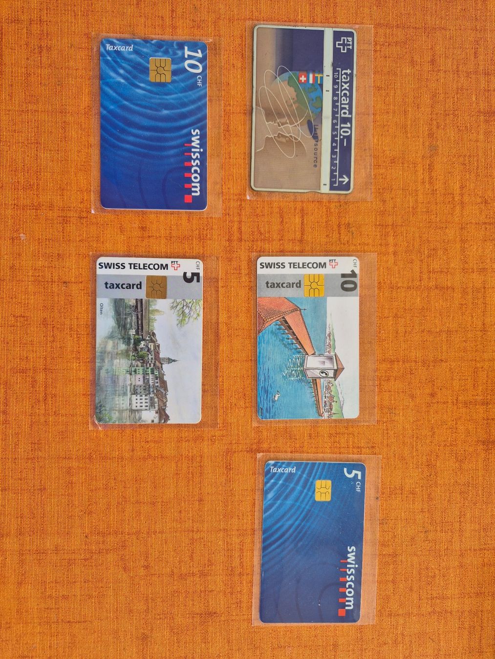 Cartes de téléphone: Verschiedene Taxcards – D'occasion à Würenlos par sul_cm8q