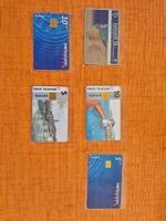 Verschiedene Taxcards