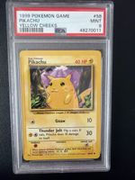 Pikachu 1999 Base Set Yellow Cheeks #58 PSA 9 Mint Englisch