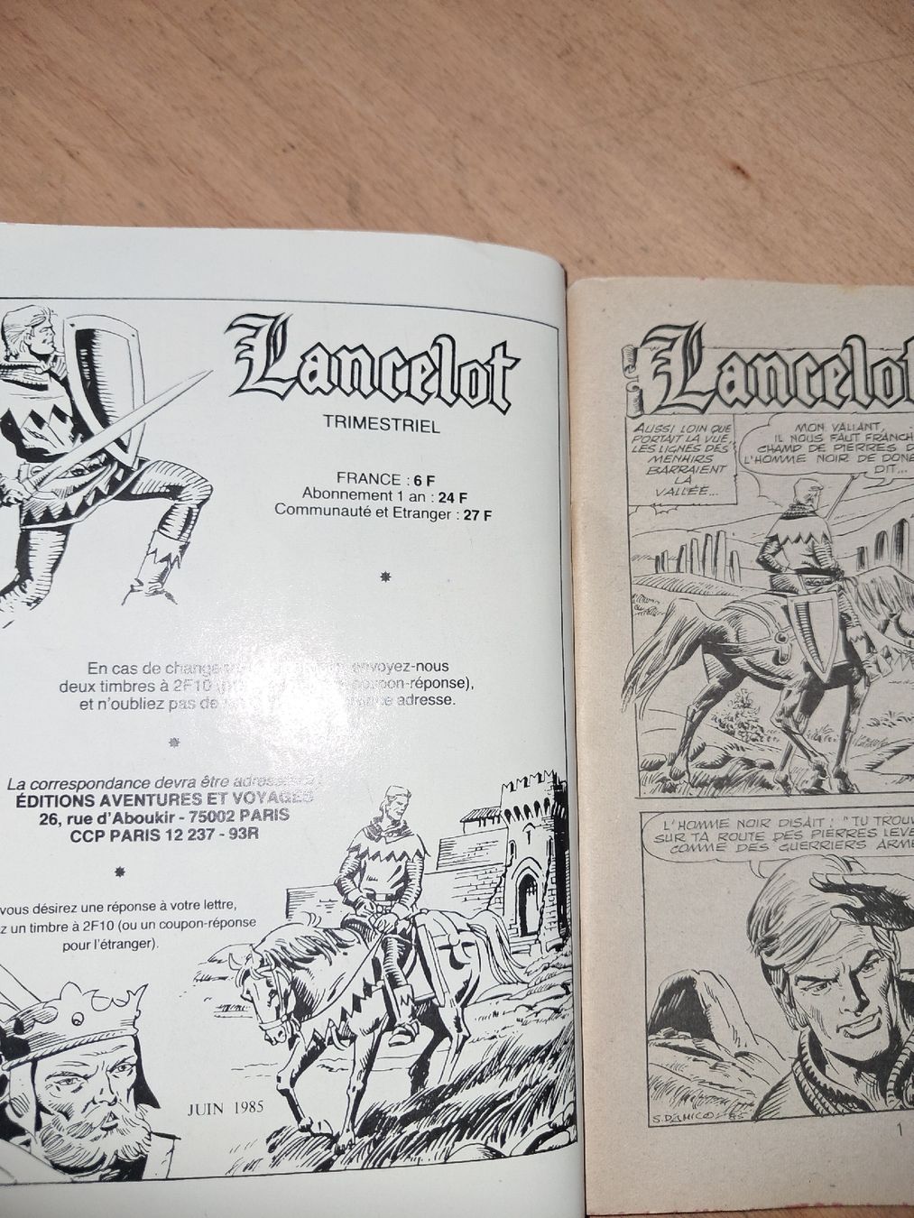 Comics: numéro 143 de la série Lancelot – Gebraucht aus Le locle von juliensaran 1