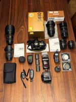Nikon D810 Megapixel-Vollformat Kamera mit viel Zubehör
