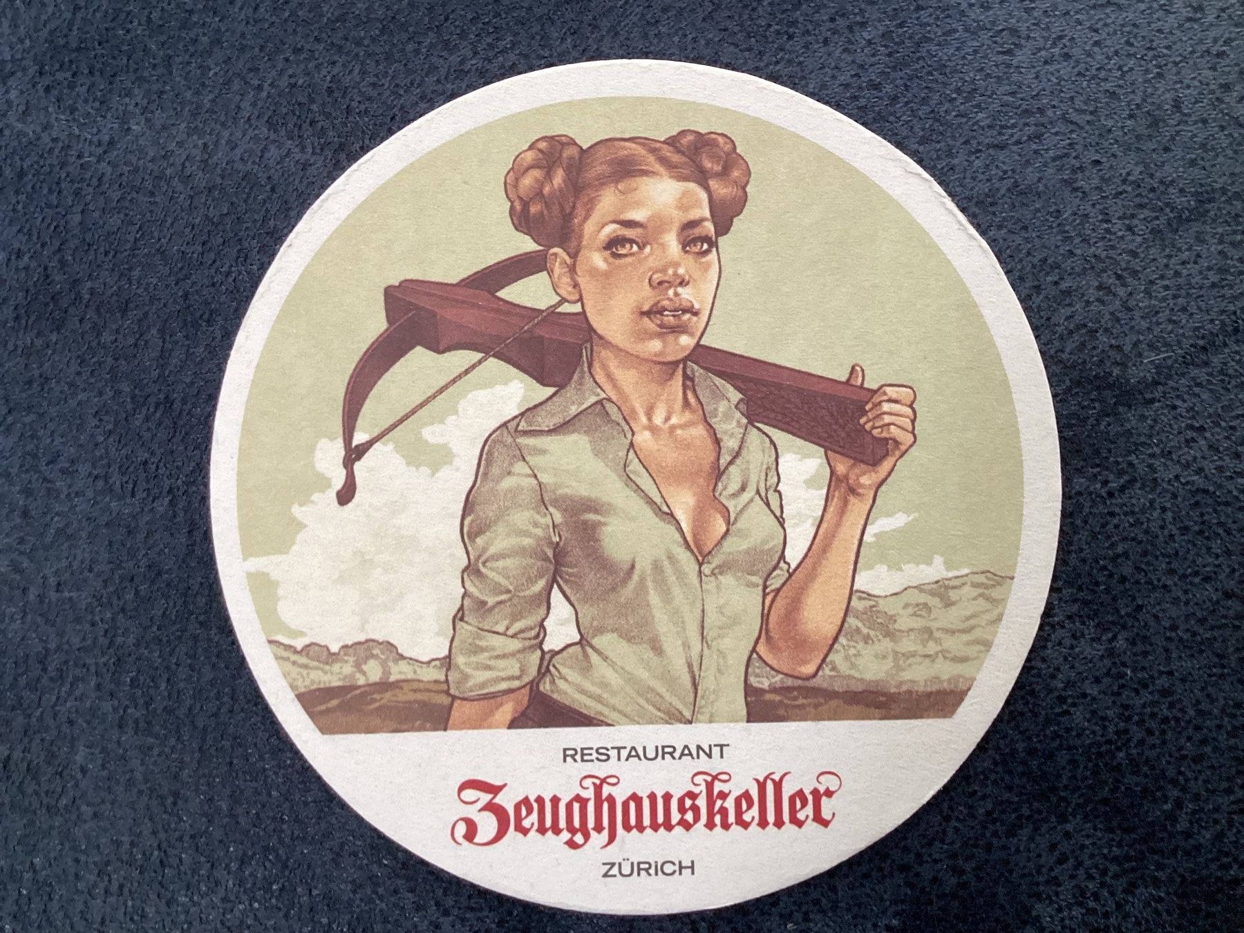 Untersetzer: 1 Bierdeckel – Gebraucht aus Adliswil von Bolline 1