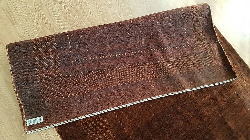 Teppiche: Teppich 146 cm x 204 cm, copper orange, Indien – Gebraucht aus Rotkreuz von Rolv.522 1