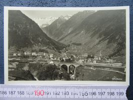 GÖSCHENEN URI AN DER GOTTHARDBAHN-LINIE