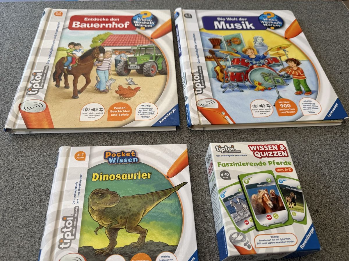 Tiptoi Giochi: Tip Toi Bücher und Spiel – Usato da Deitingen venduto da Himhip