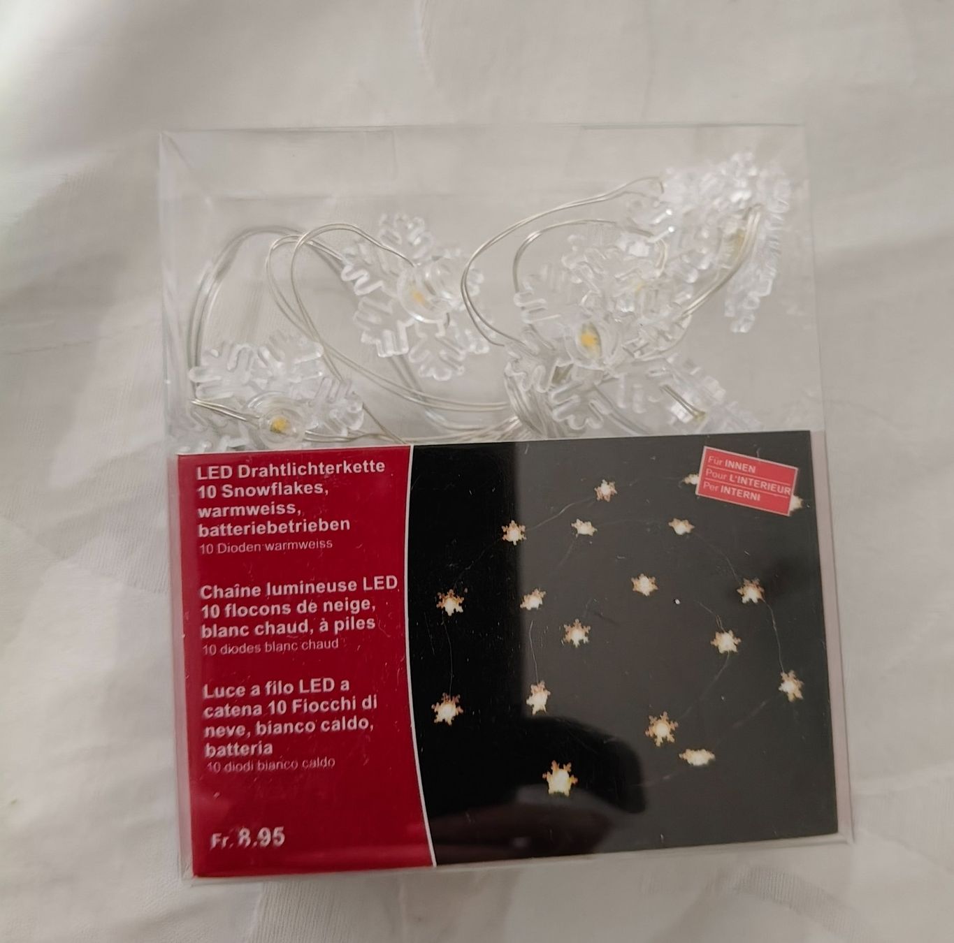 Tutte le decorazioni: LED-Drahtlichterkette – Nuovo e nell'imballaggio originale da Urtenen-Schönbühl venduto da sep_k9jk