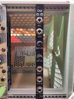 2hp Out Black Stereo Line Out Eurorack Modul