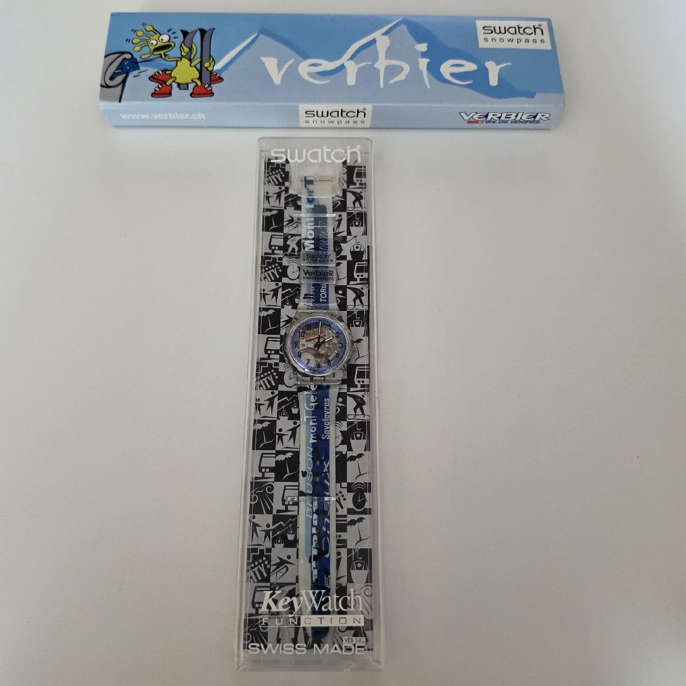 Swatch Uhren: Y2K Swatch x Verbier Access Watch – Gebraucht aus Bruson von SamJ-M