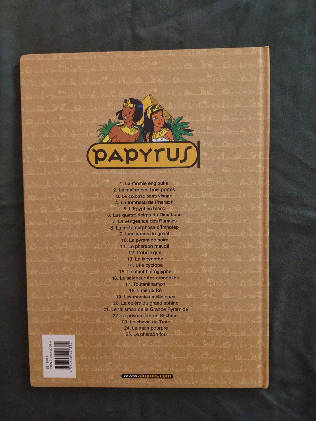 Comics: Papyrus T. 18 L'Oeil de Ré Ed. 2003 BE+ – Gebraucht aus Genève von Blu_BD 1