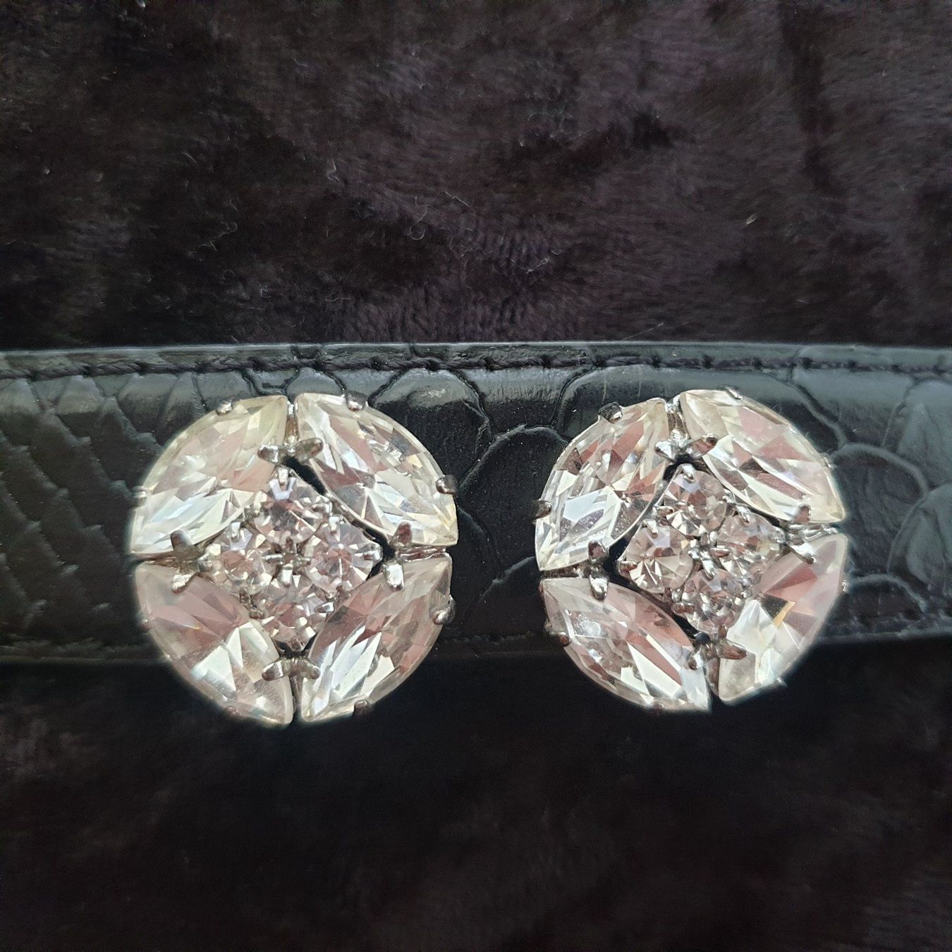 Boucles d'oreille: Vintage Glitzer Clips – D'occasion à Reinach BL par Annodomini
