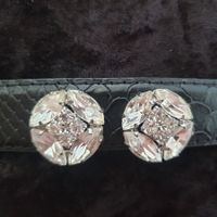 Vintage Glitzer Clips