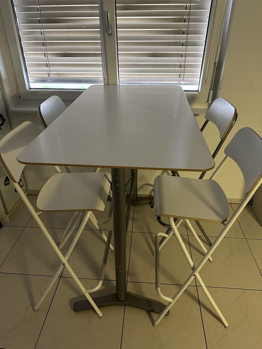 Ikea Set de table et chaises: Ikea Bar Tisch + 3 Bar Stühle ( oder 4 ) – D'occasion à Dielsdorf par CH_SHOPPING 3