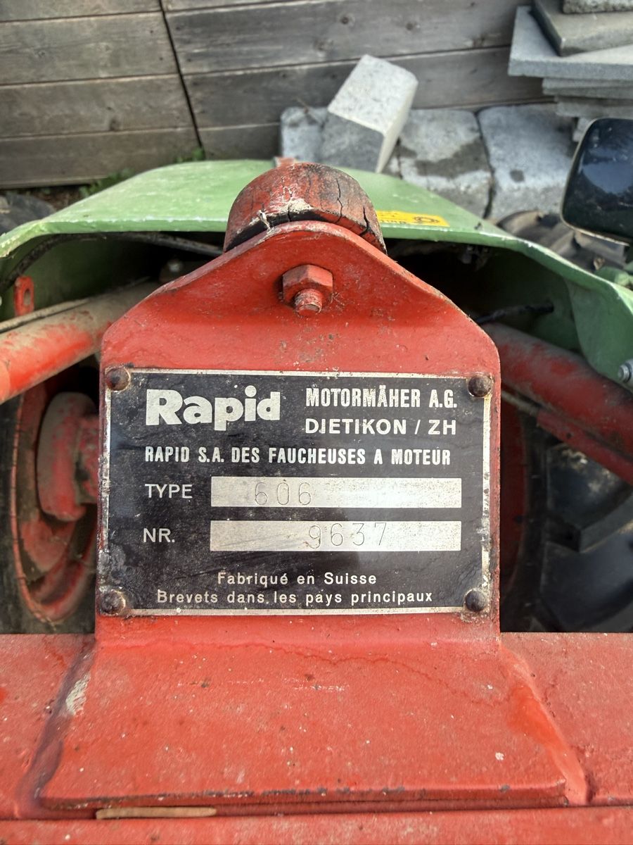 Rapid Tutte le macchine: Rapid 606 Einachser – Usato da Rothrist venduto da Segi_07 3