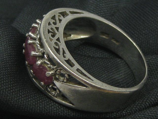 Anelli: Ring Silber 925 + MP Rubin synthetisch Gr. 60 – Usato da Ermatingen venduto da Decovin 6