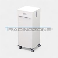 Mobiler Büroorganizer refurbished Weiss