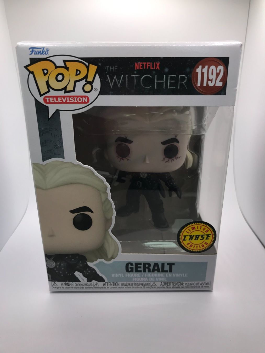 Funko Statuette: Funko POP - 1192 - Geralt - The Witcher - Chase – Nuovo e nell'imballaggio originale da Allschwil venduto da Bullach