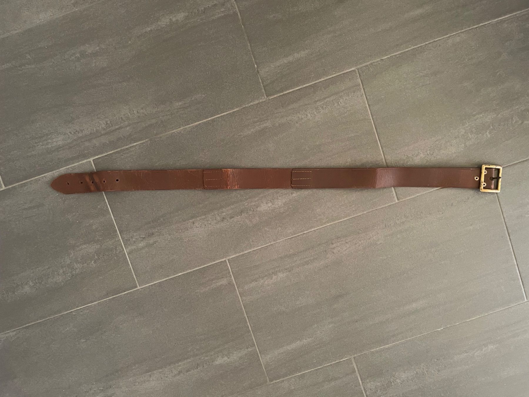 US Army Uniformi: U.S. Army Original ww2 garrison belt – Difettoso da Oberbütschel venduto da Woodie2005