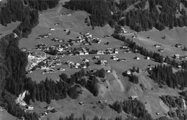 Adelboden (BE) – Schlegeli, das Siedlungsgebiet am Hang