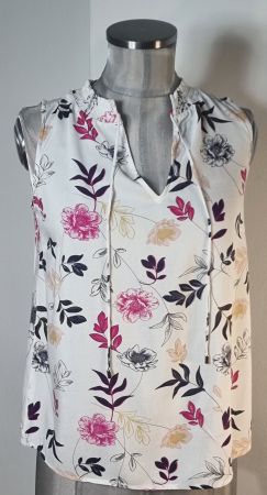 S 36 S.OLIVER herziges Blusen Top Shirt 100% Viskose